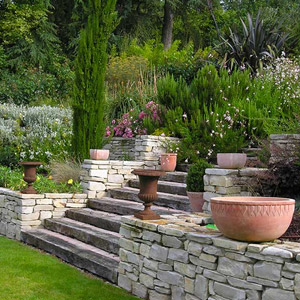 Escaliers de jardin